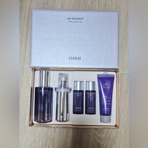 OHUI Age Recovery Essence 50ml+Refill+Kits Set/Anti-aging/Collagen/Visible signs